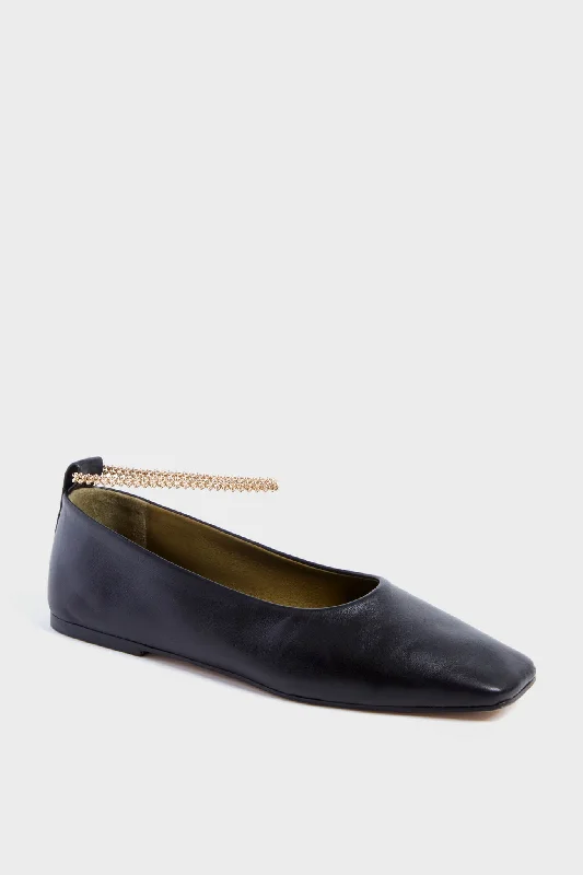 Lightweight Shoes Black Augusta Ballet Flats
