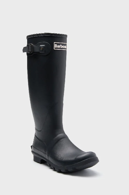 Women's Non-Slip Flats Black Bede Boots