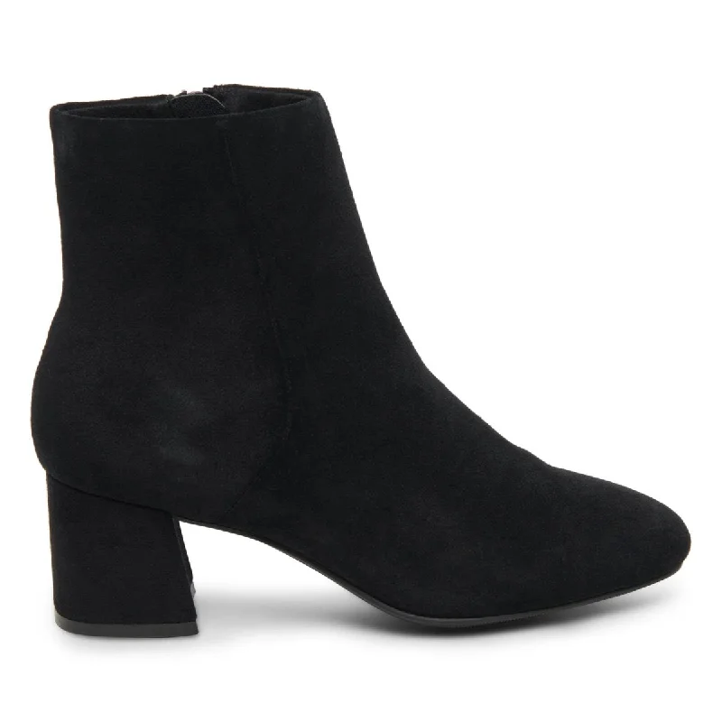 Chic Breathable Shoes Blondo Women's Alida Black Suede Waterproof