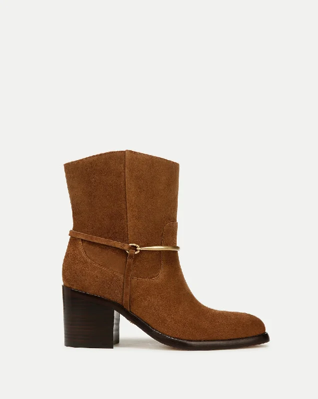 Slip-Resistant Shoes Discount Camden Suede Bootie
