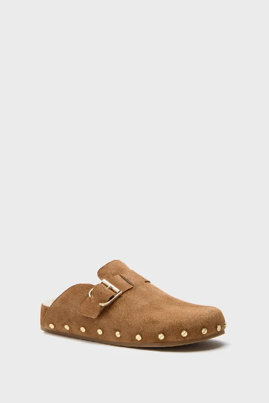 Comfortable Fashionable Shoes Caramel Fern Slippers
