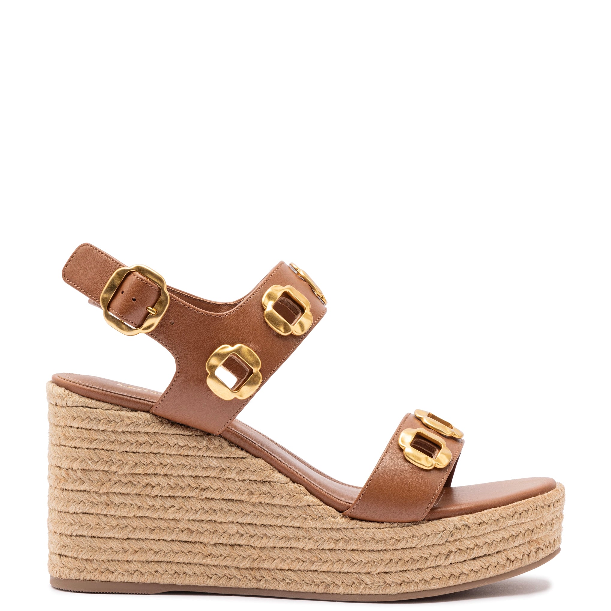 Contemporary Fashion Sale Milan Espadrille In Caramel Leather