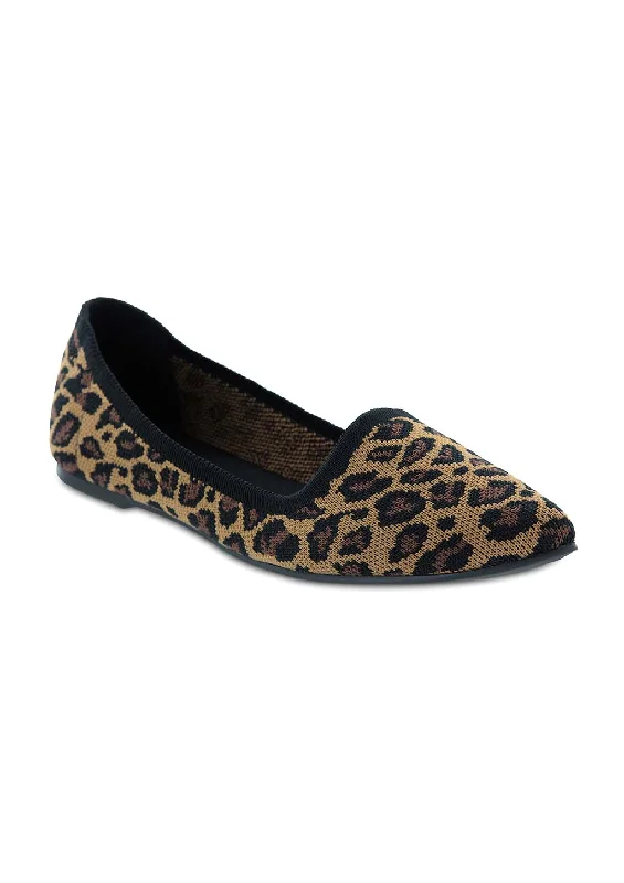 Women's Cozy Winter Boots CORRINE - LEOPARD