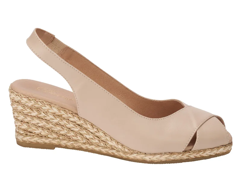 Beige Leather