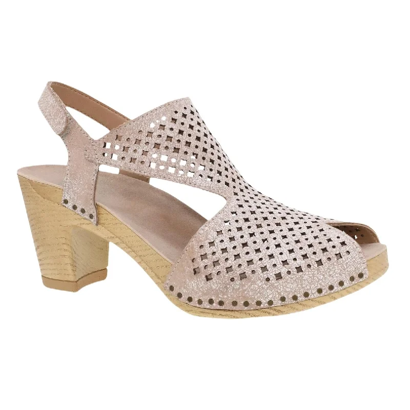 Vintage Style Deals Dansko Women's Teagan White Vintage Leather