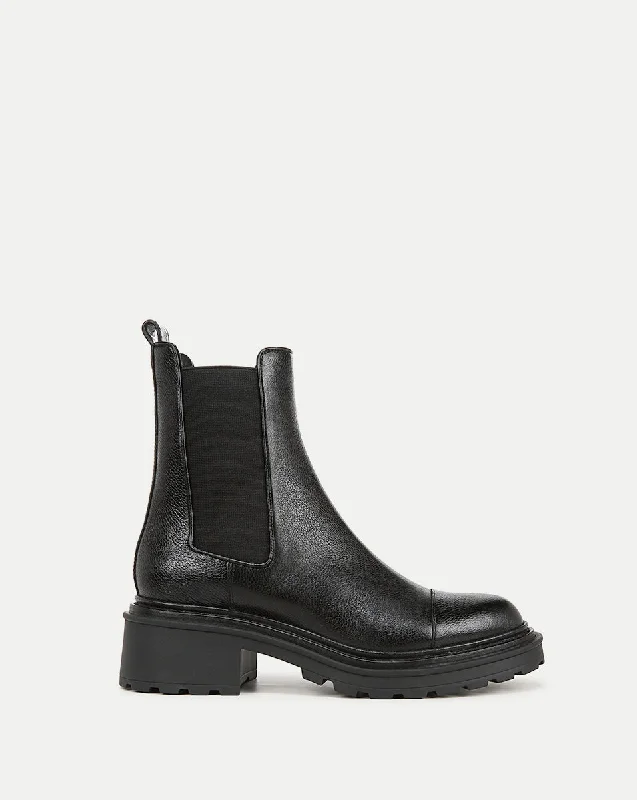 Best Shoe Deals Delilah Leather Bootie