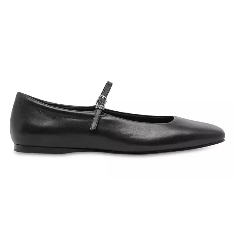 High-Fashion Casual Shoes Dolce Vita Women's Reyes Ballet Flats Black Leather