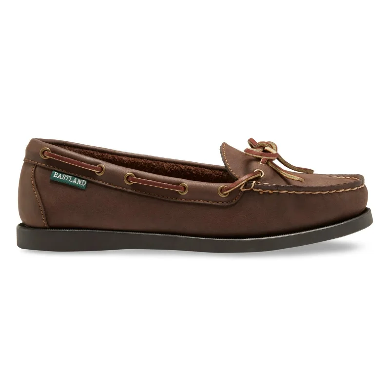 Cozy Winter Boots Promotion Eastland Women's Yarmouth Camp Moc Slip On Bomber Brown