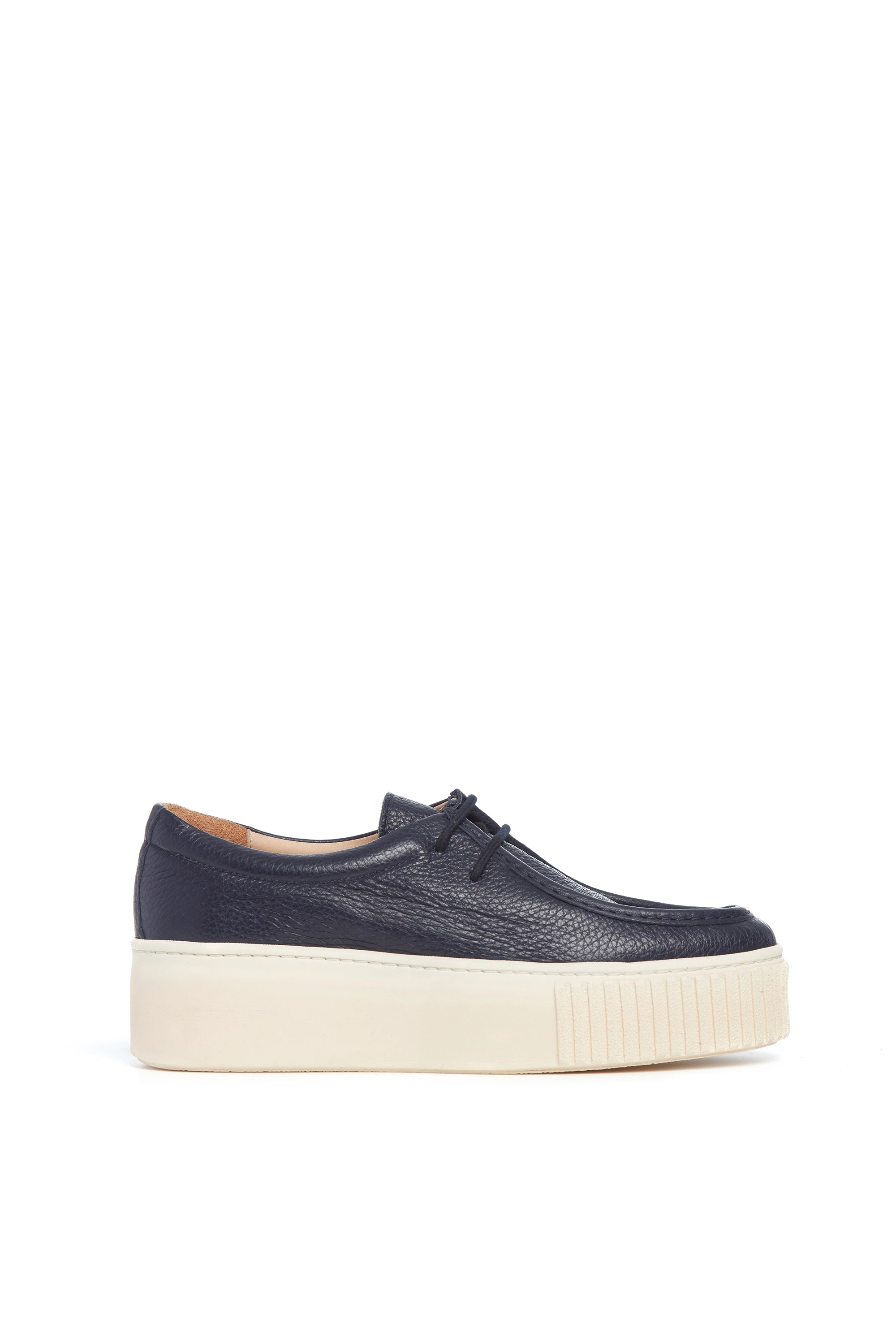 High-End Style Discounts Fontaina Platform Sneaker in Dark Navy Leather