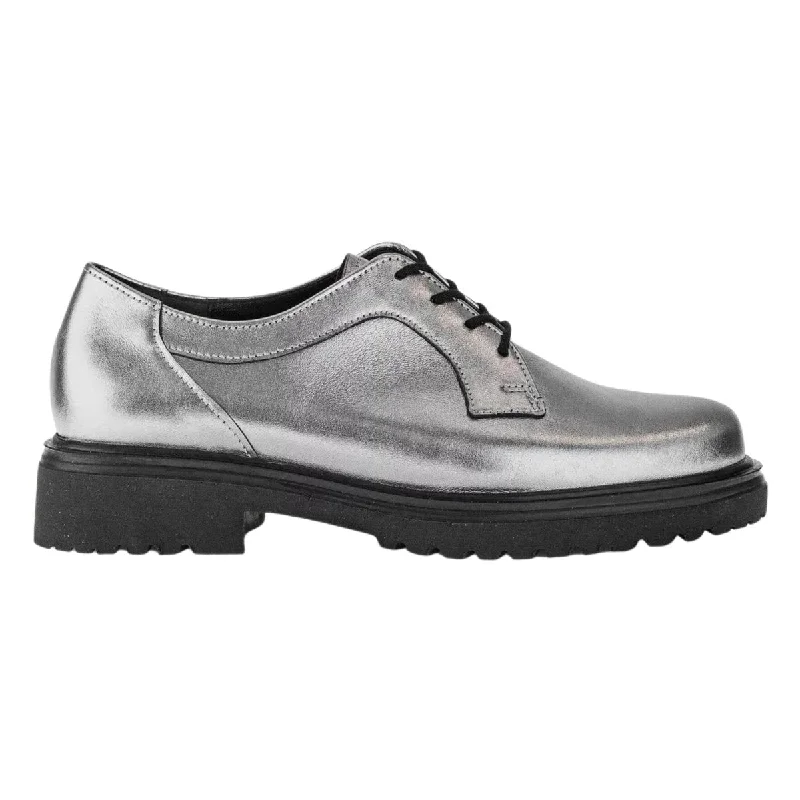 Modern Casual Shoes Gabor Women's 52.555.90 Silver Metallic