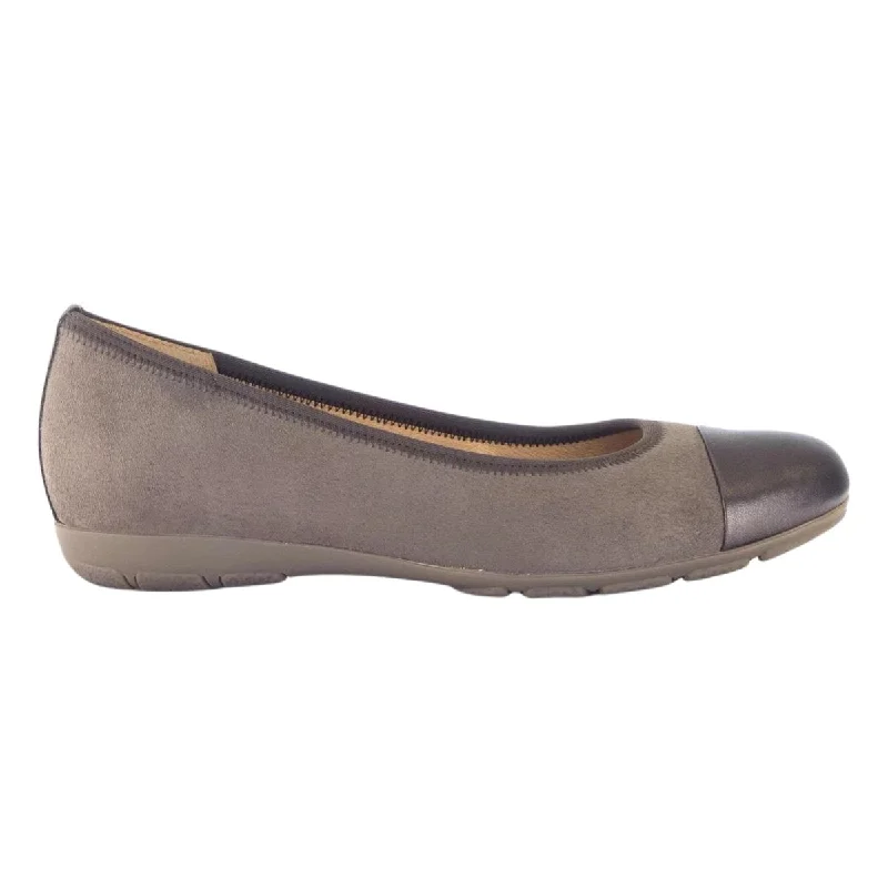 Premium Casual Footwear Gabor Women's 54.161.40 Sporty Ballet Bronze Suede