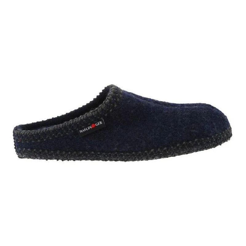 Women's Breathable Flats Haflinger Women's AS 20 Navy Wool