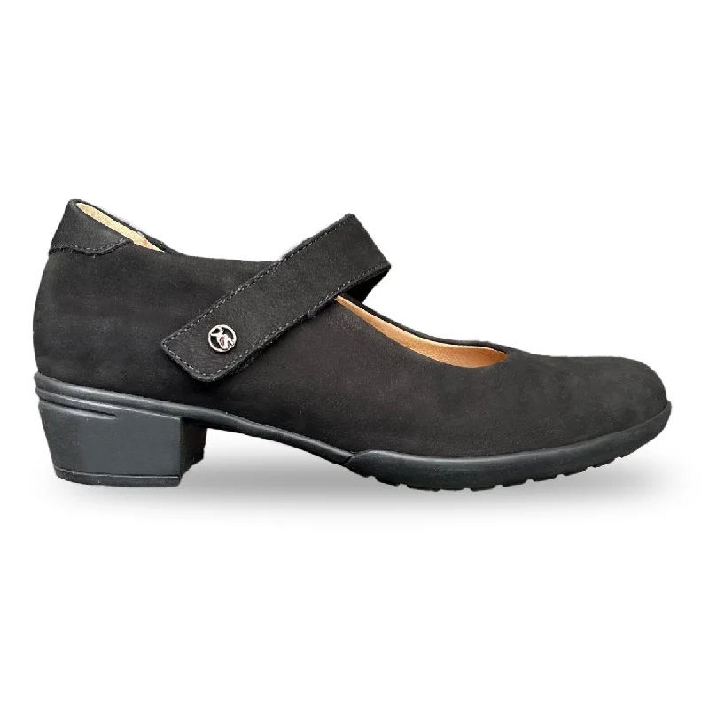 Effortless Slip-On Shoes HARTJES Women's 15262 1 Black Nubuck