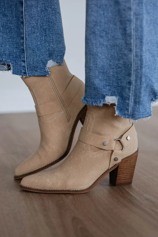 Soft Sole Casual Shoes Here For A Good Time Boots - Taupe