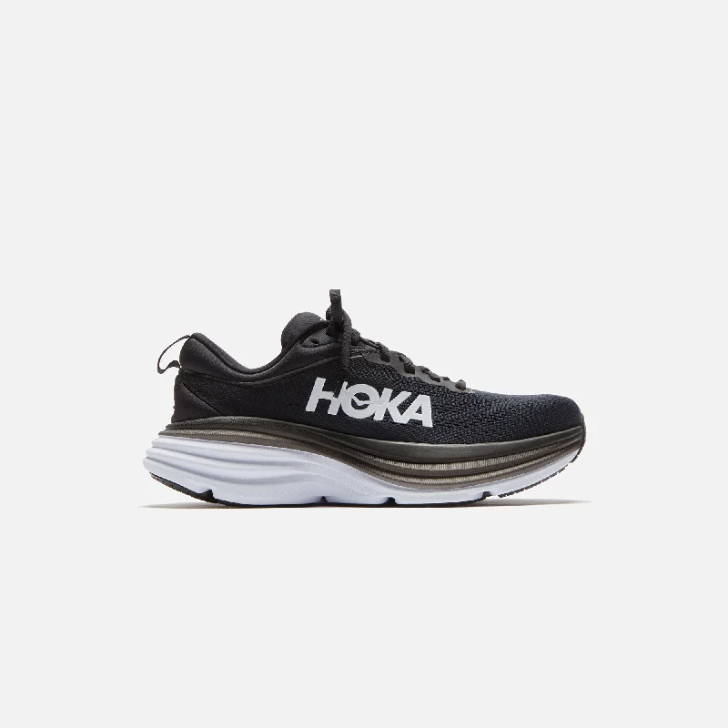 Luxury Formal Shoes Deals HOKA WMNS Bondi 8 - Black / White