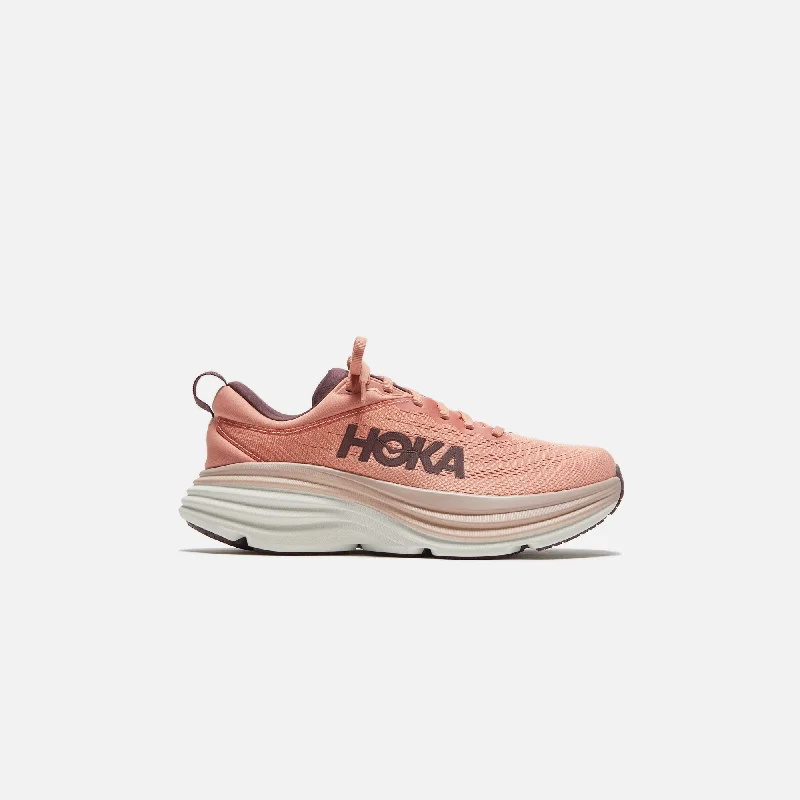 The Good Stuff HOKA WMNS Bondi 8 - Earthenware / Pink Clay