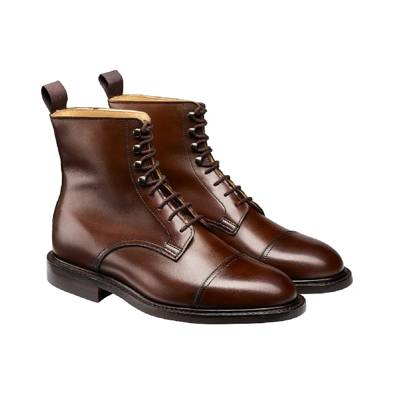 Exclusive Sale Jane Dark Brown Burnished Calf