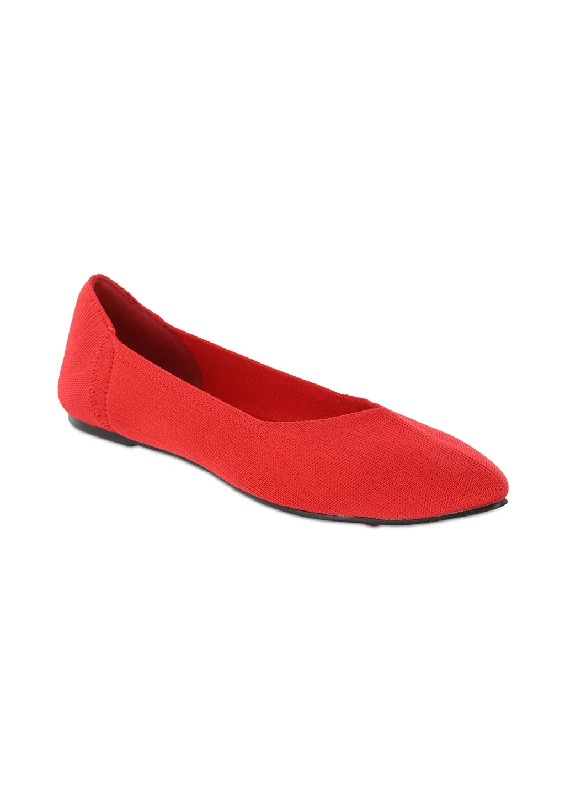 Women's Non-Slip Flats KERRI - RED
