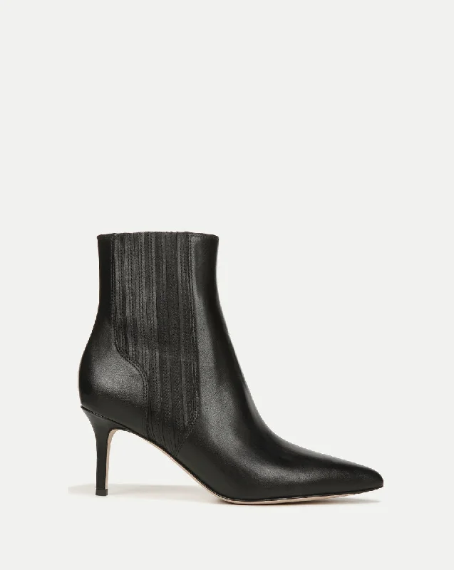 Slip-On Shoes Promotion Lisa Leather Mid-Heel Bootie
