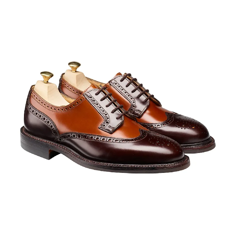 Everyday Shoes Promotion Luna Dark Brown & Tan Cavalry Calf