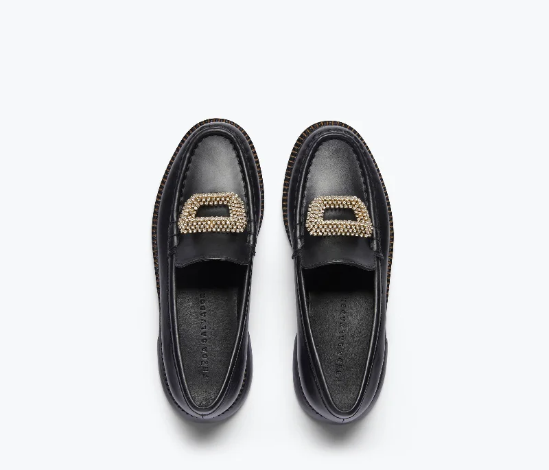 Fashion Deal MATEO CRYSTAL PENNY LOAFER