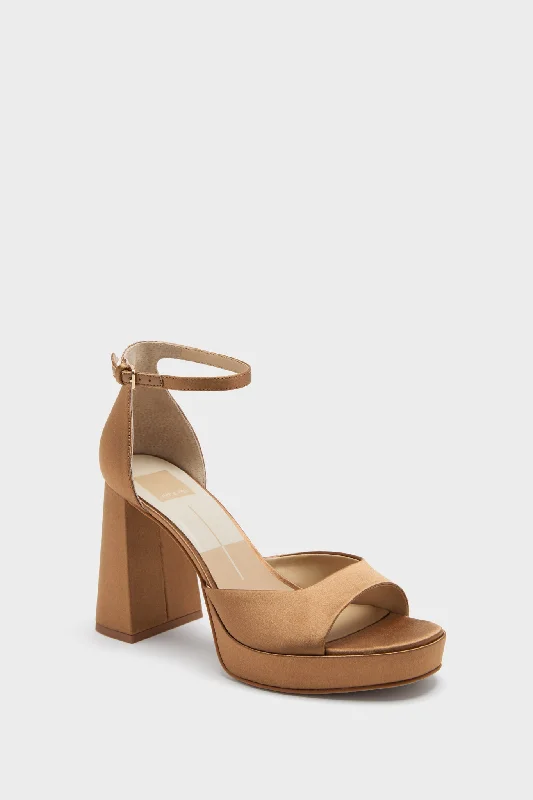 Casual Slip-Ons Promotion Mid Brown Pandro Heels