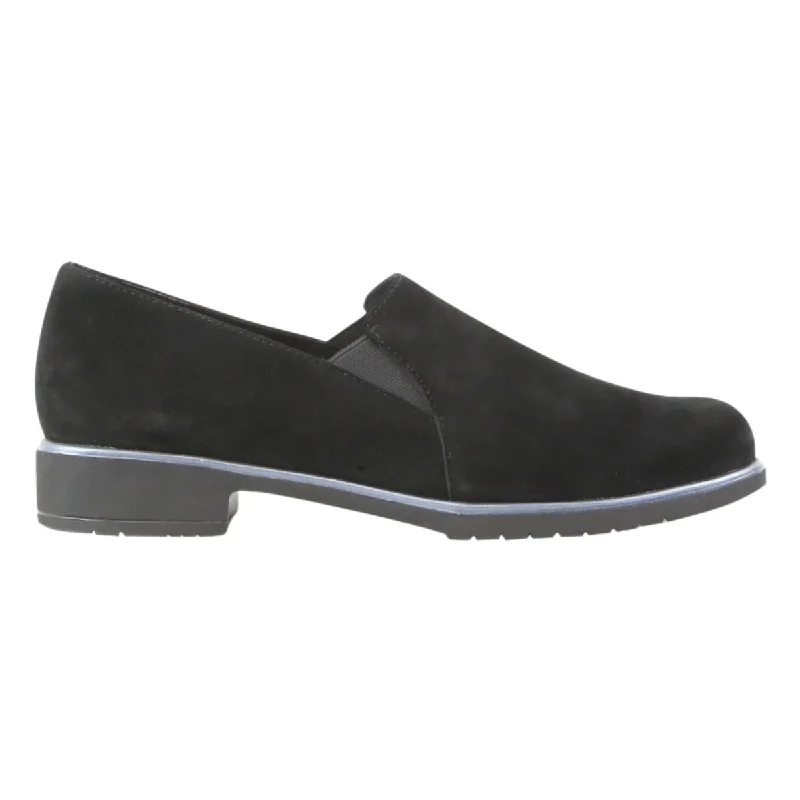 Breathable Flats Offers Munro Women's Kam Black Suede