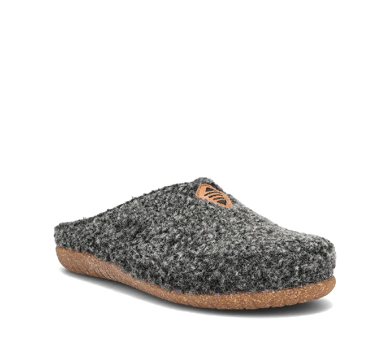 Comfortable Slip-On Shoes My Sweet Wool - Charcoal Plush