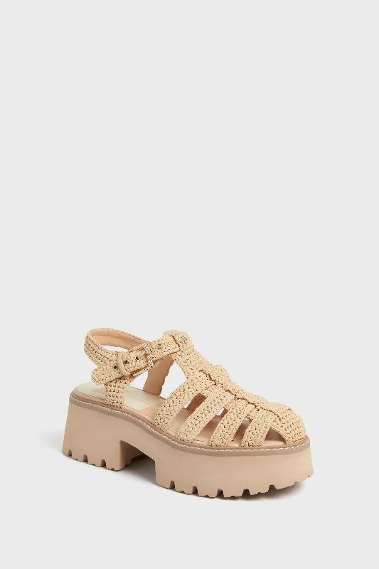 Elegant Fashion Offers Natural Lasly Sandals