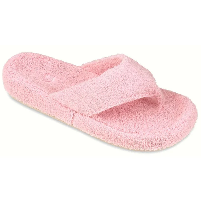 Comfortable Flat Feet Shoes Spa Thong - Pink