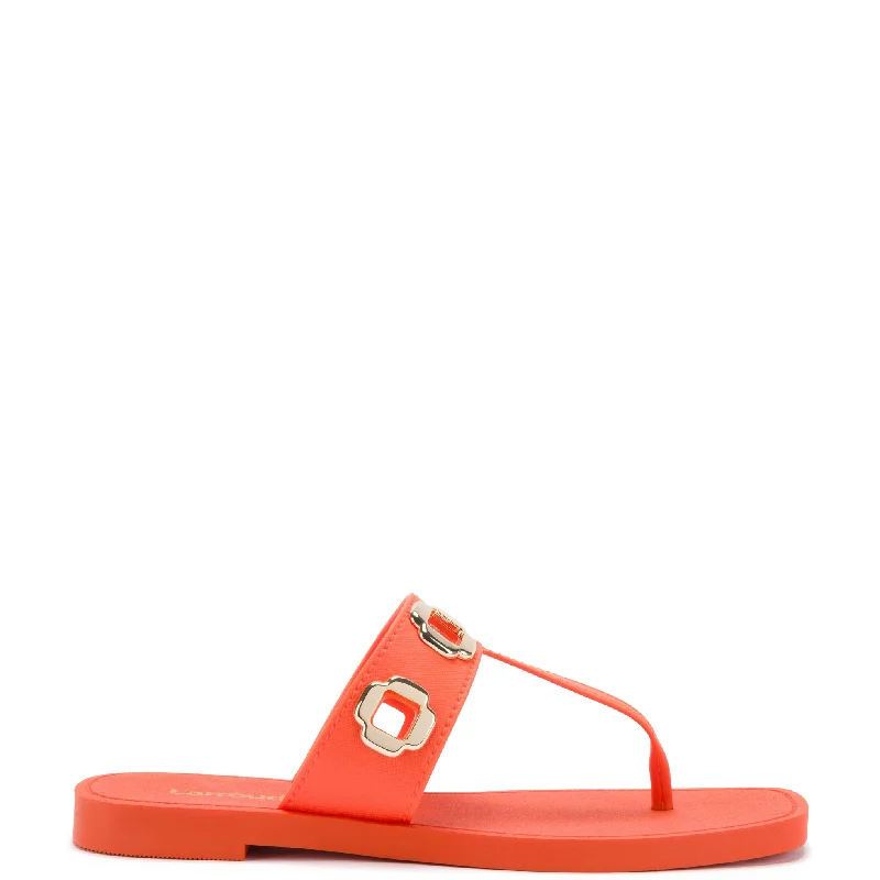 Casual Women's Flats Milan S In Orange PVC