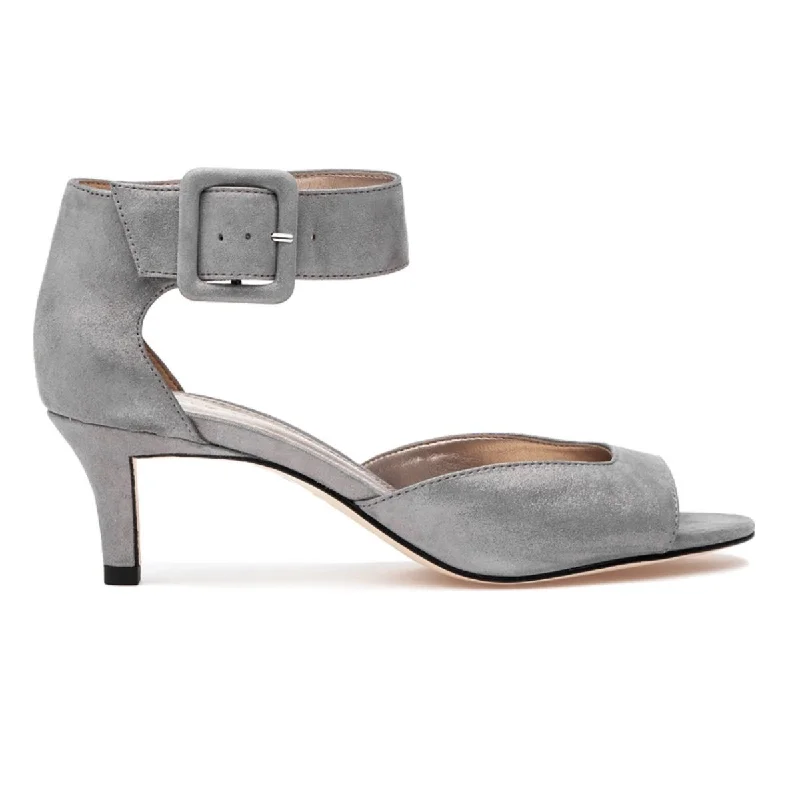 Comfortable Trendy Shoes Pelle Moda Women's Berlin Pewter Metallic