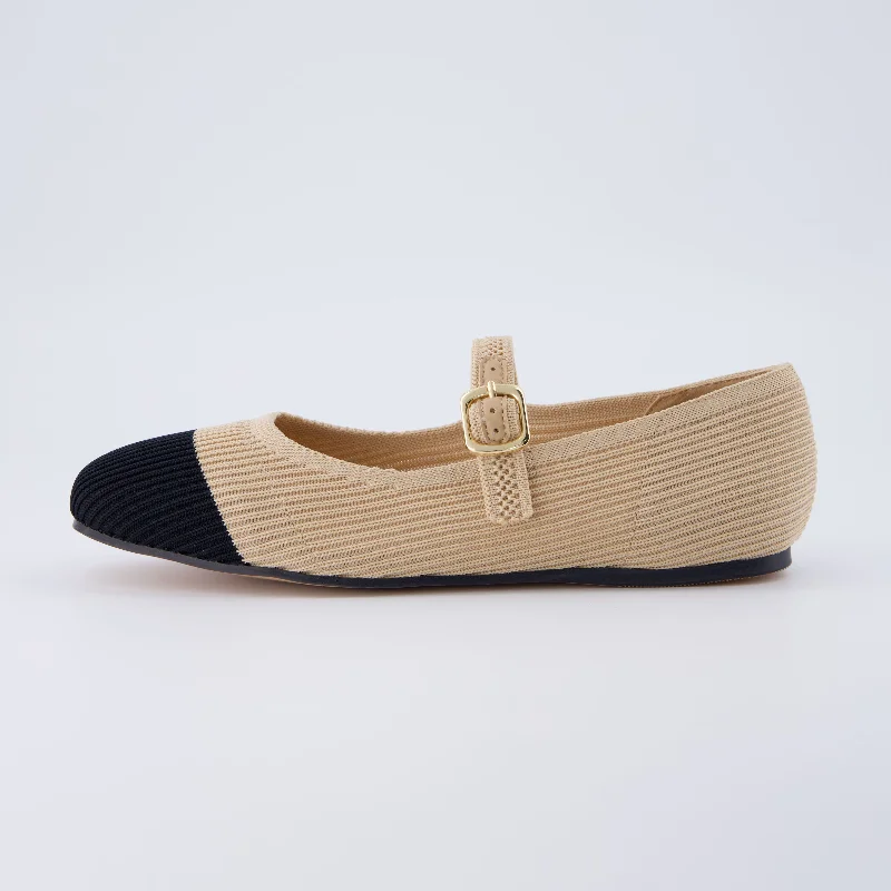 Beige/Black