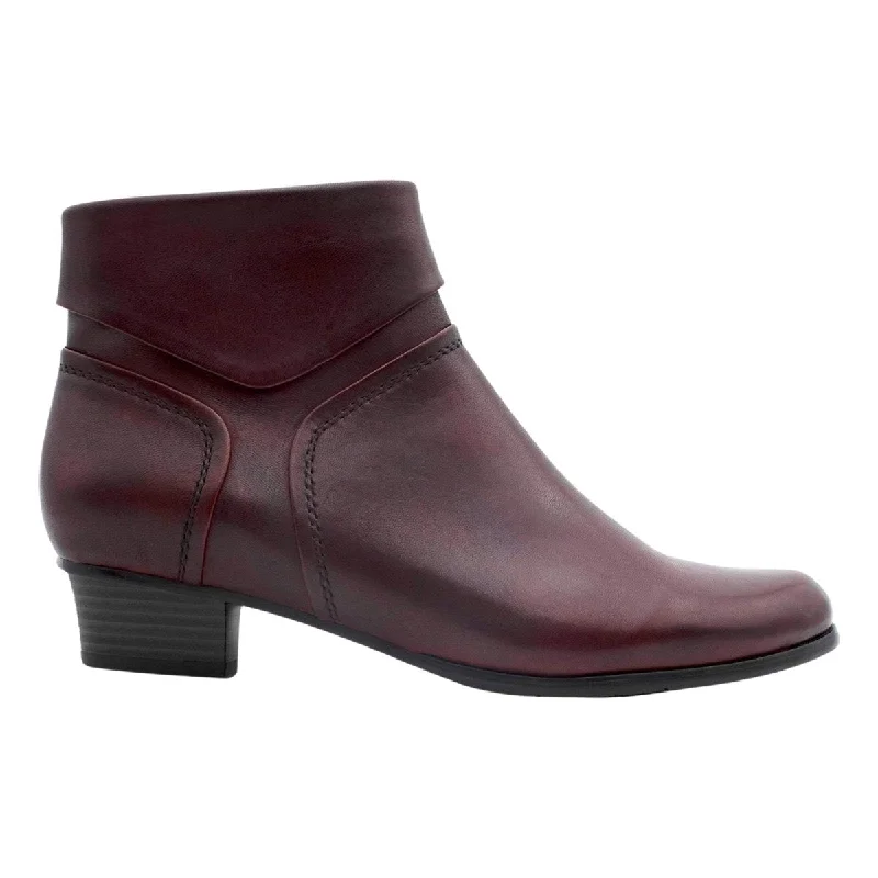 Timeless Style Promotions Regarde Le Ciel Women's Stefany 378 Sangria Leather