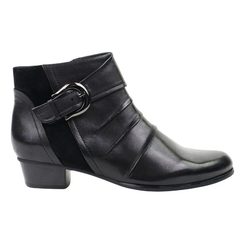 Exclusive Designer Shoes Sale Regarde Le Ciel Women's Stefany 389 Black Leather