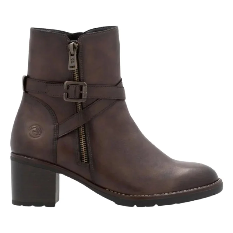 Non-Slip Work Shoes Sale Rieker Women's D2A72-25 Brown Leather