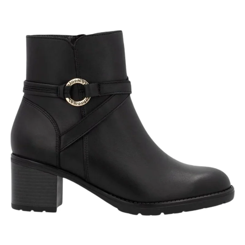 Elegant Fashion Offers Rieker Women's D2A73-00 Sontje Black Leather