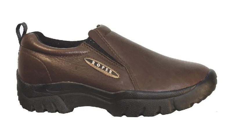 Water-Resistant Shoes Sale Roper Mens Performance Sport Slip-On Brown Bay Leather Comfort Loafer Shoes Water-Resistant Shoes Sale Roper Mens Performance Sport Slip-On Brown Bay Leather Comfort Loafer Shoes