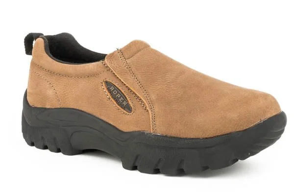 Elegant Evening Shoes Deal Roper Mens Performance Sport Slip-Ons Brown Suede Leather Loafer Shoes Elegant Evening Shoes Deal Roper Mens Performance Sport Slip-Ons Brown Suede Leather Loafer Shoes