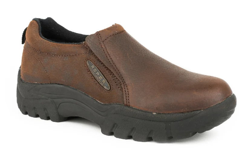 Effortless Style Shoes Sale Roper Mens Dark Brown Leather Timeless Basic Loafer Shoes Effortless Style Shoes Sale Roper Mens Dark Brown Leather Timeless Basic Loafer Shoes
