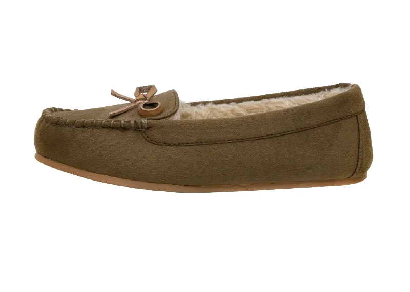Premium Casual Footwear Sabina Cozy Moccasin Slipper