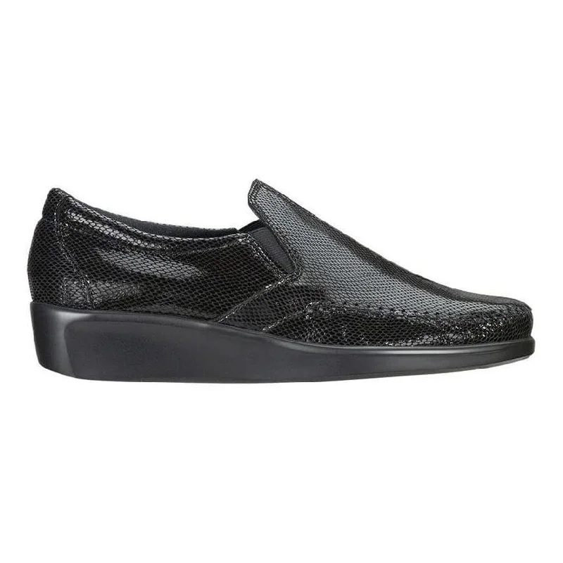 Sophisticated Boots Sale SAS Women's Dream Black Snake Leather