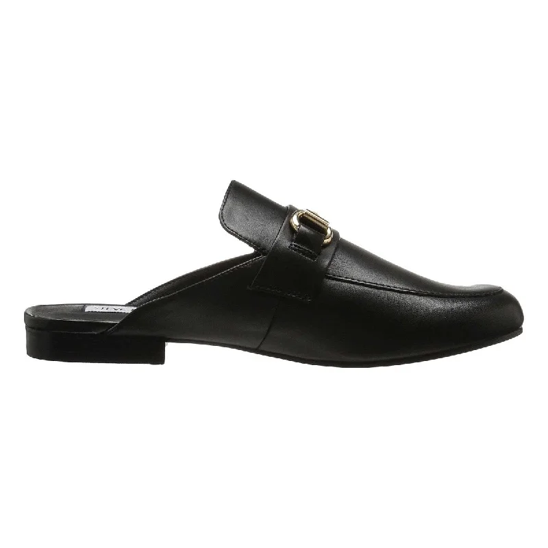 Bold Fashion Footwear Steve Madden Women's Kandi Black Leather