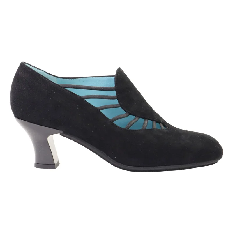 Premium Style Offers Thierry Rabotin Women's S136MQN Drosera Black Suede