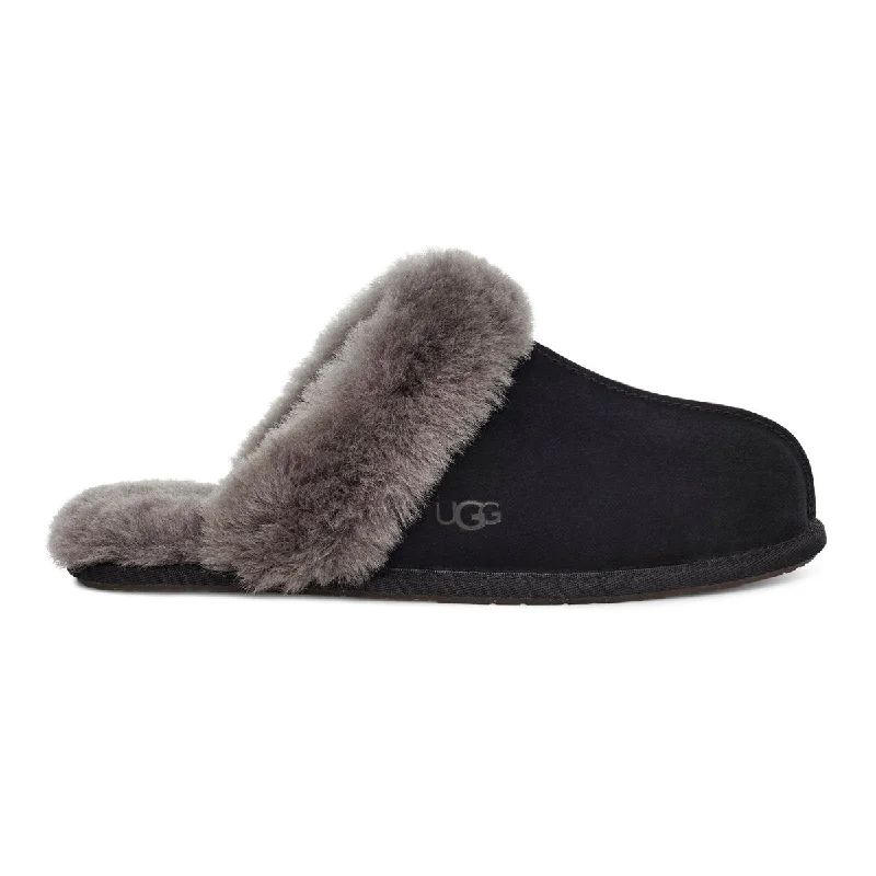 Women's Trendy Boots UGG Women's Scuffette II Black/Grey