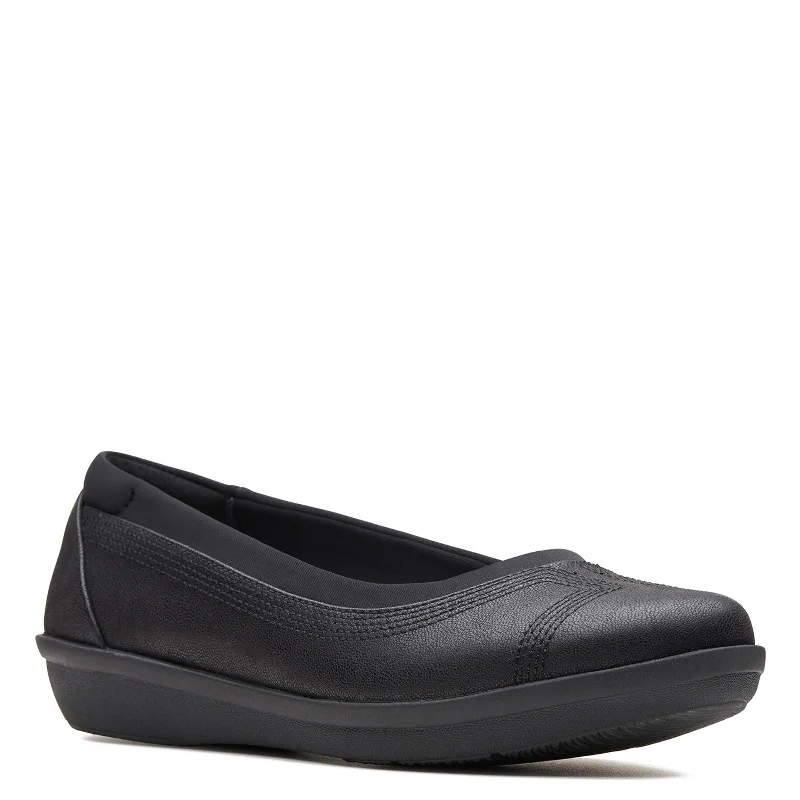 Soft Cushion Shoes Discount Women's Clarks, Ayla Low Slip-On