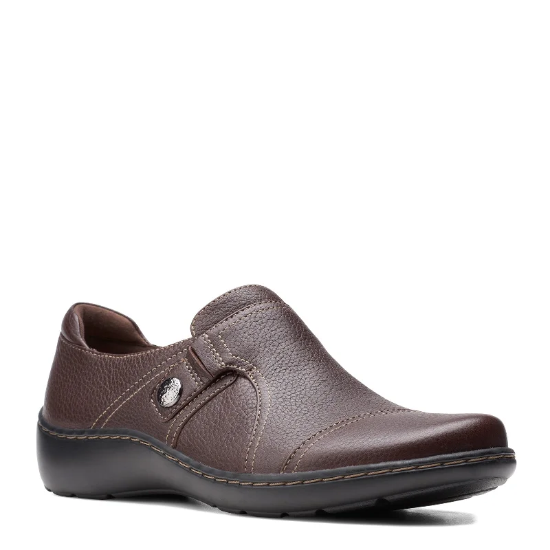 Women's Sleek Dress Shoes Women's Clarks, Cora Poppy Slip-On