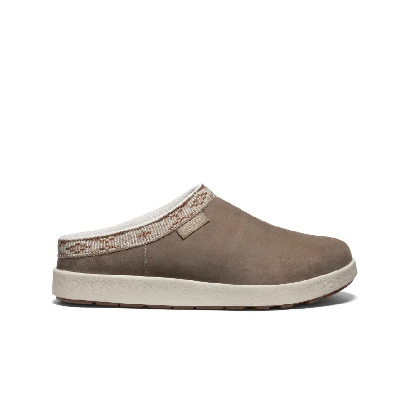 Luxury Shoes Clearance Women's Elle Suede Mule  |  Brindle/Birch