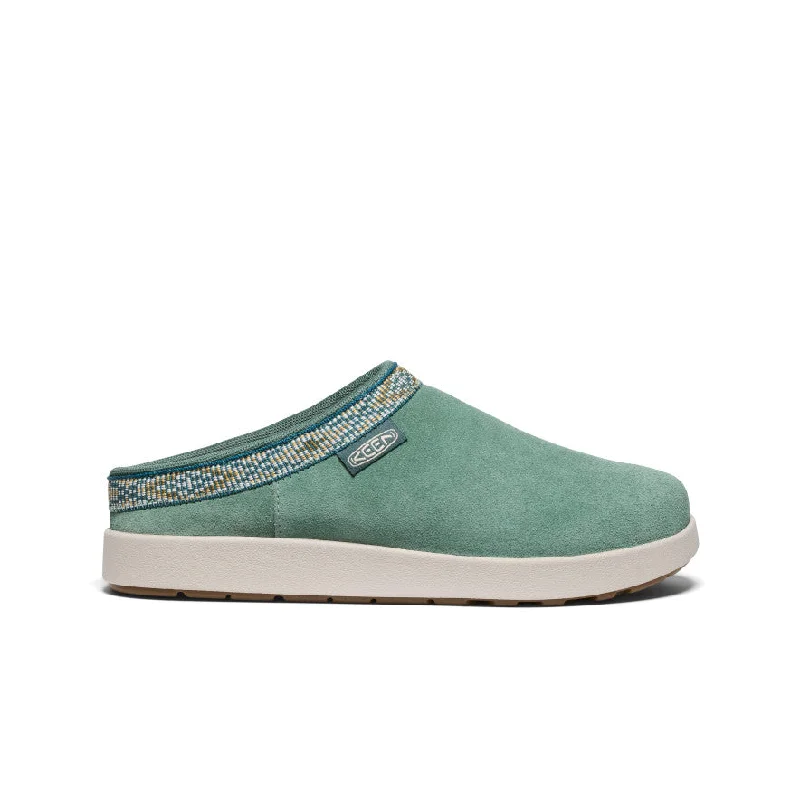 Statement Boots Offer Women's Elle Suede Mule  |  Dark Forest/Birch
