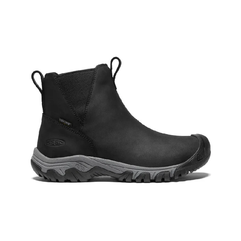 Breathable Shoes Discount Women's Greta Waterproof Chelsea  |  Black/Steel Grey